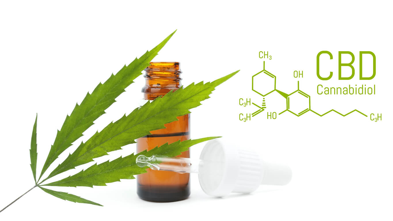 Dropper with CBD oil